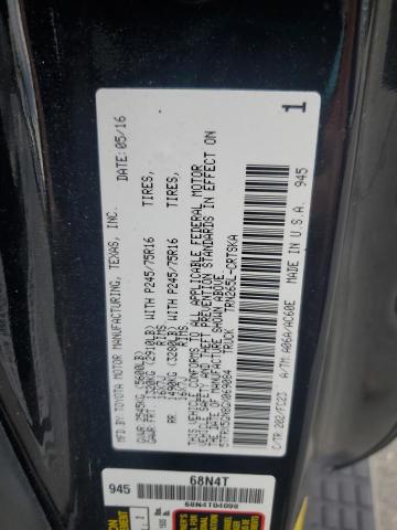 2016 TOYOTA TACOMA ACC - 5TFRX5GN8GX069084