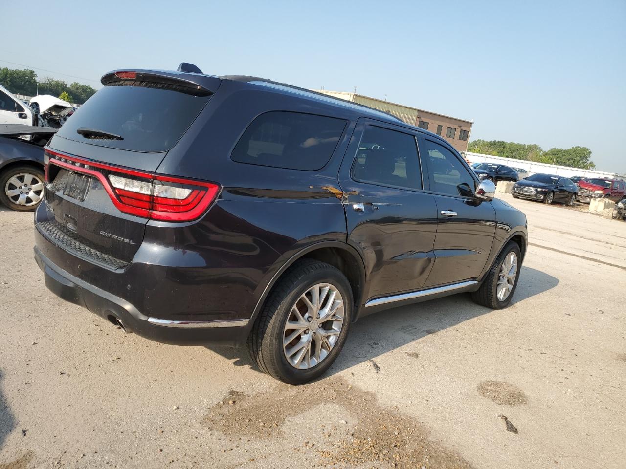 DODGE DURANGO CI 2015 blue 4dr spor flexible fuel 1C4RDJEG2FC809188 photo #4