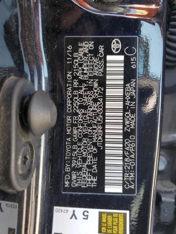 2017 TOYOTA PRIUS - JTDKBRFU5H3034172