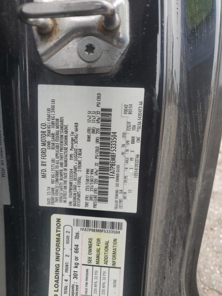 1FATP8EM8F5333504 2015 Ford Mustang