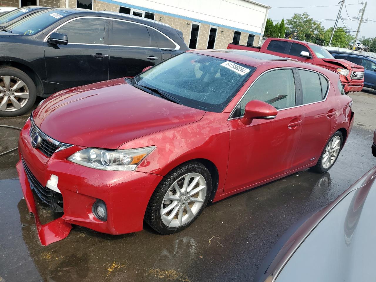 2013 Lexus Ct 200 vin: JTHKD5BH6D2124750