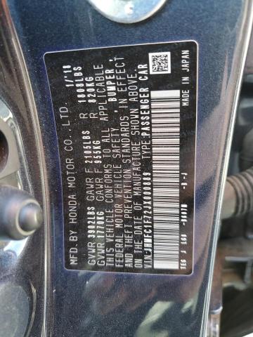 2018 HONDA CIVIC EXL - JHMFC1F72JX000889