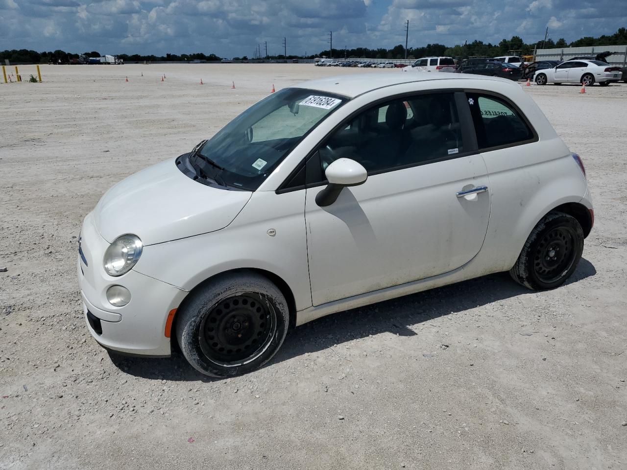 2012 Fiat 500 Pop vin: 3C3CFFAR9CT386389