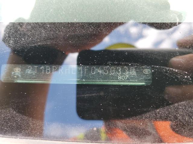 2015 TOYOTA COROLLA EC - 2T1BPRHE1FC450330