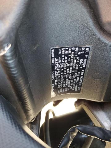 2007 KAWASAKI ALL OTHER - JKAZX4P187A024649