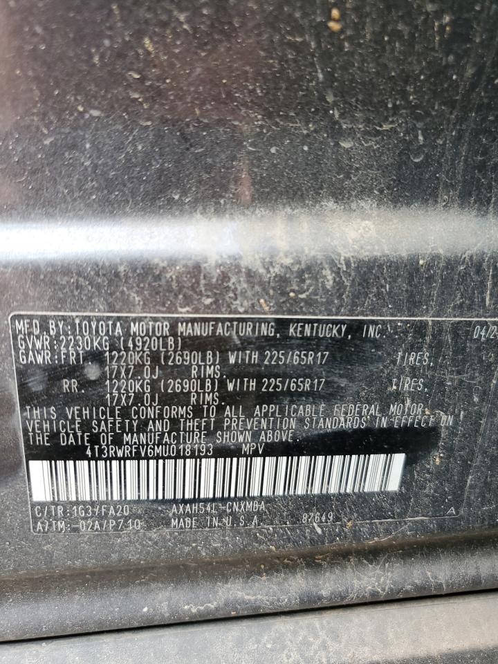4T3RWRFV6MU018193 2021 Toyota Rav4 Xle 4T3RWRFV6MU018193 2021 Toyota Rav4 Xle