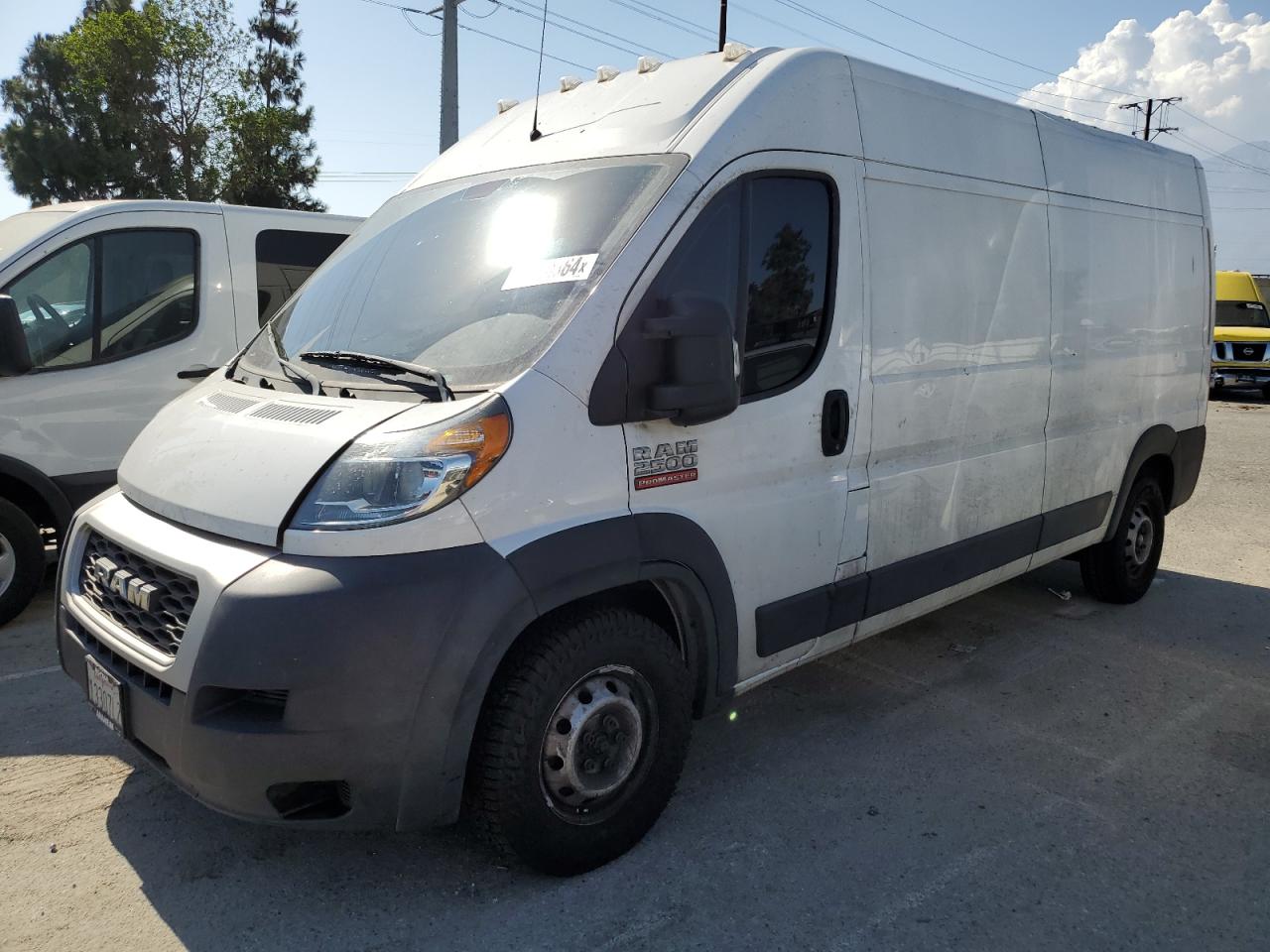 2019 Ram Promaster 2500 2500 High vin: 3C6TRVDG8KE531438