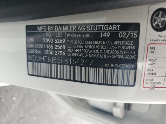 VIN WDDHF8JB5FB164217 2015 Mercedes-Benz E-Class, 3... no.12