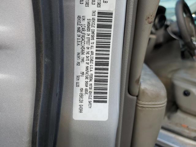 2012 Jeep Grand Cherokee Laredo VIN: 1C4RJFAG4CC145404 Lot: 61145664