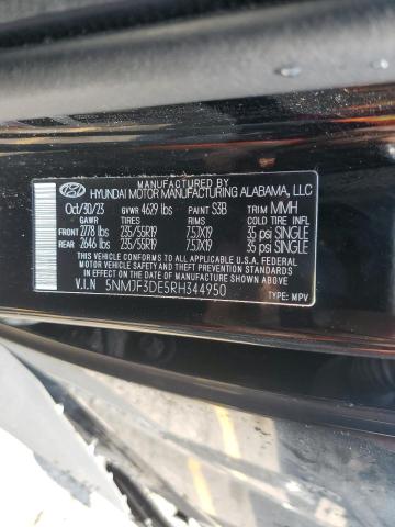 5NMJF3DE5RH344950 Hyundai Tucson SEL 13