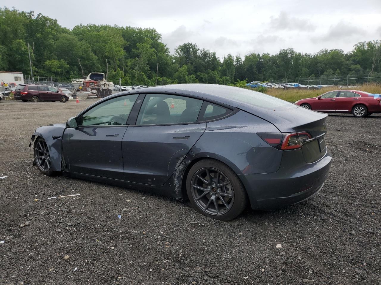 Lot #2879200269 2023 TESLA MODEL 3