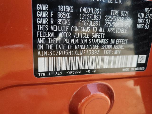 2020 HONDA HR-V SPORT - 3CZRU5H1XLM713893