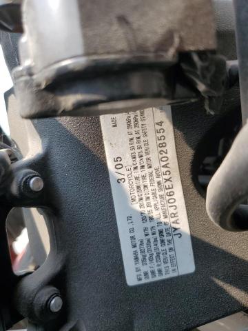2005 YAMAHA YZFR6 L JYARJ06EX5A028554