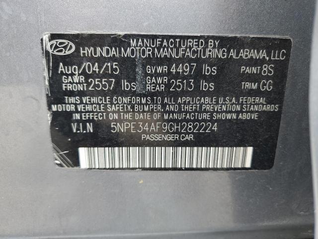 2016 HYUNDAI SONATA SPO - 5NPE34AF9GH282224
