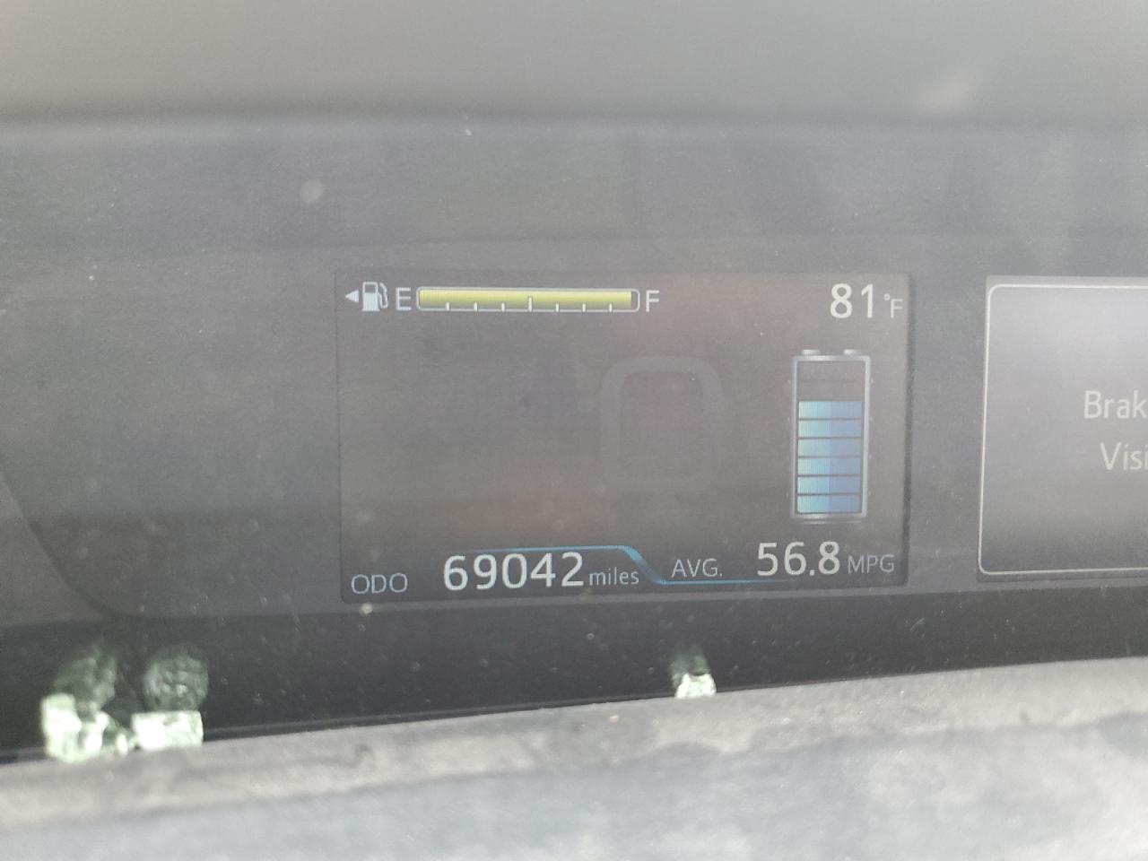 JTDKARFUXK3093874 2019 Toyota Prius