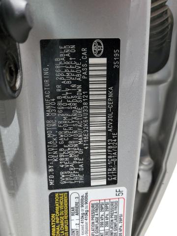 2004 Toyota Camry Le VIN: 4T1BE32K64U338121 Lot: 61269964