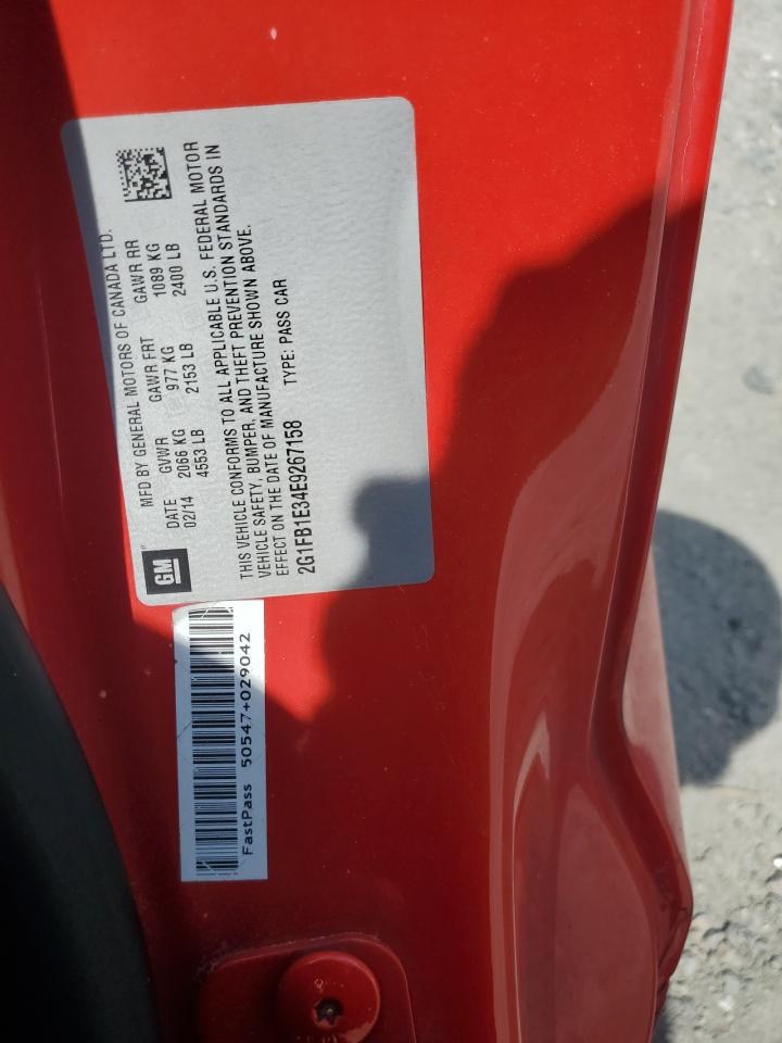 2G1FB1E34E9267158 2014 Chevrolet Camaro Lt