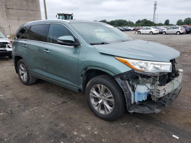 VIN 5TDJKRFH0FS189187 2015 Toyota Highlander, Xle no.4