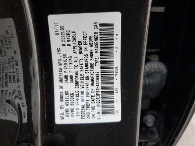 1HGCR3F97HA038892 2017 HONDA ACCORD - Image 12