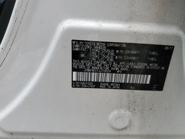 2018 TOYOTA RAV4 LE - JTMBFREV1JJ718524