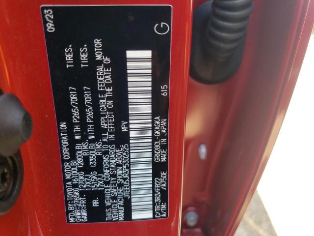 2023 TOYOTA 4RUNNER SR - JTEEU5JR3P5302525