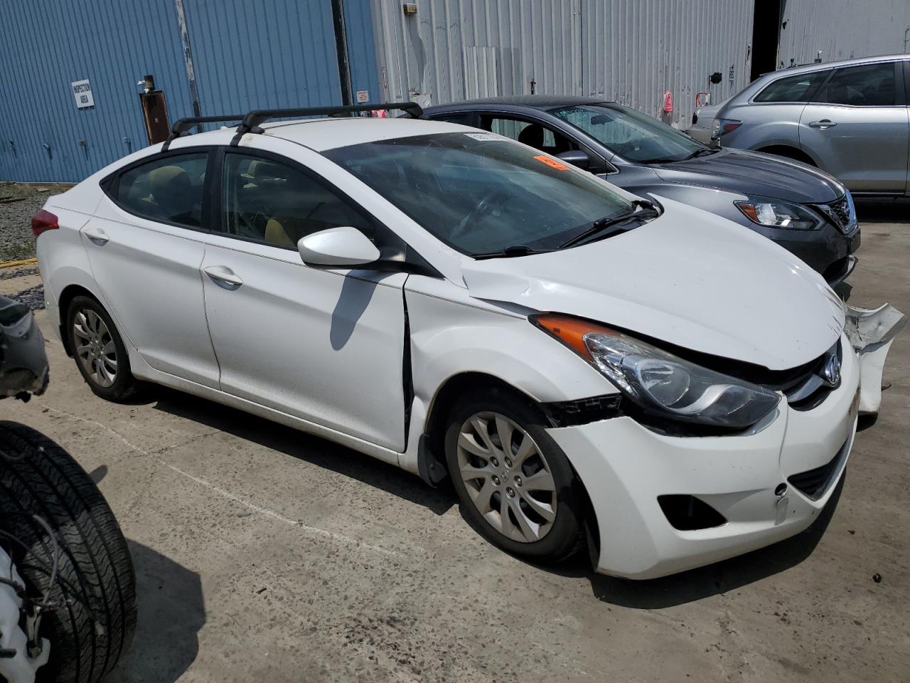 Lot #2838511881 2013 HYUNDAI ELANTRA GL