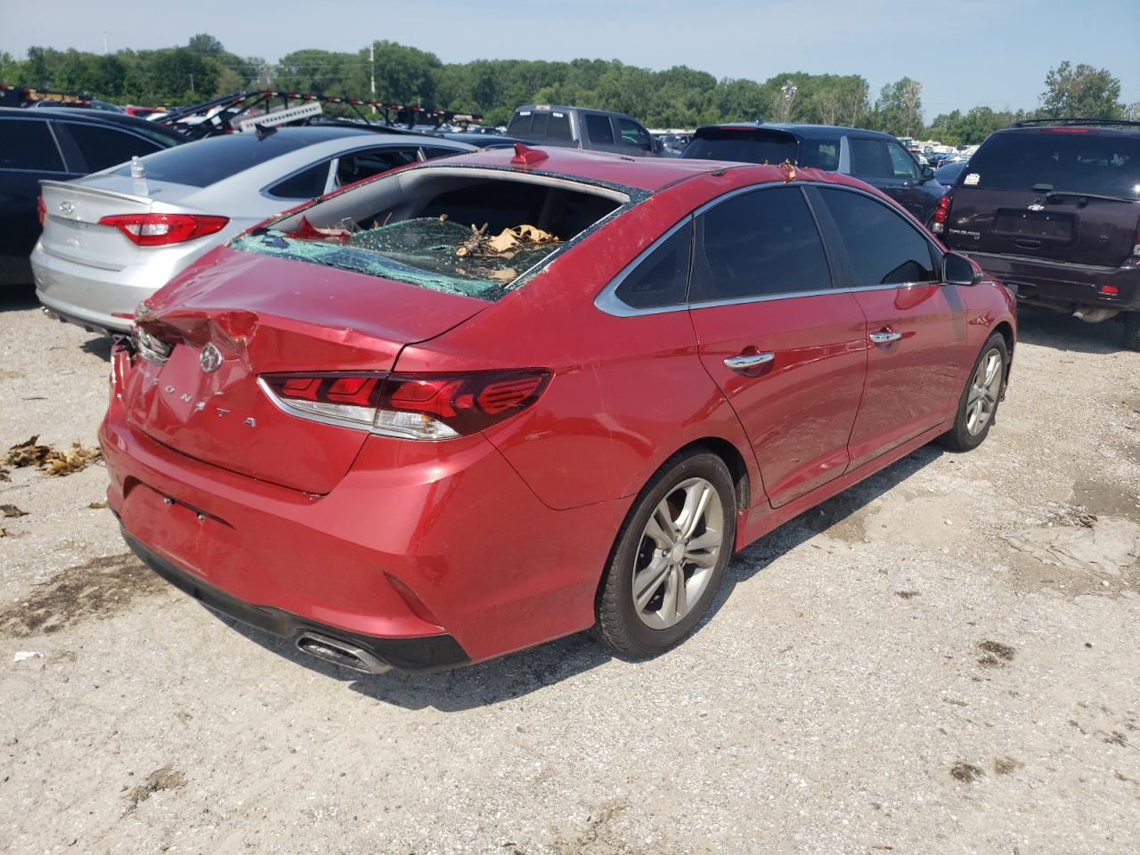 Lot #3009194280 2019 HYUNDAI SONATA LIM