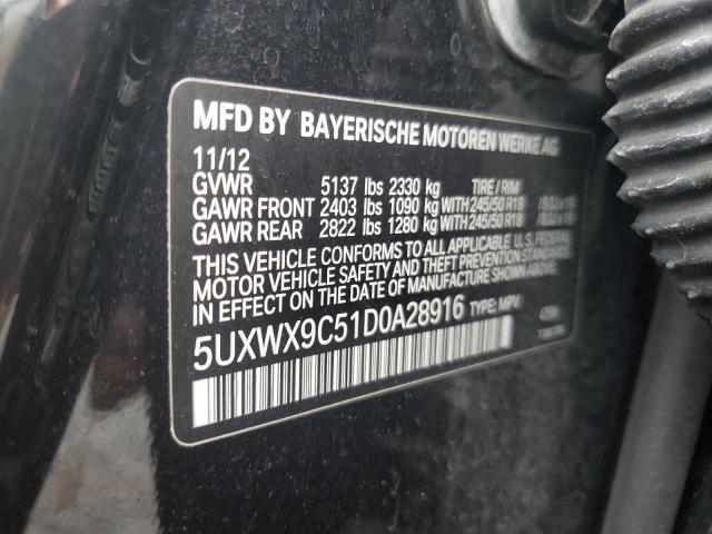 VIN 5UXWX9C51D0A28916 2013 BMW X3, Xdrive28I no.13