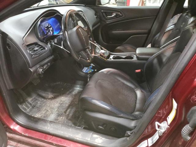 2016 CHRYSLER 200 S - 1C3CCCDG2GN179513