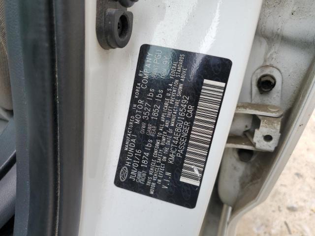 2016 HYUNDAI ACCENT SE - KMHCT4AE8GU165492
