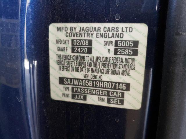 2009 Jaguar Xf Luxury VIN: SAJWA05B19HR07146 Lot: 63142154