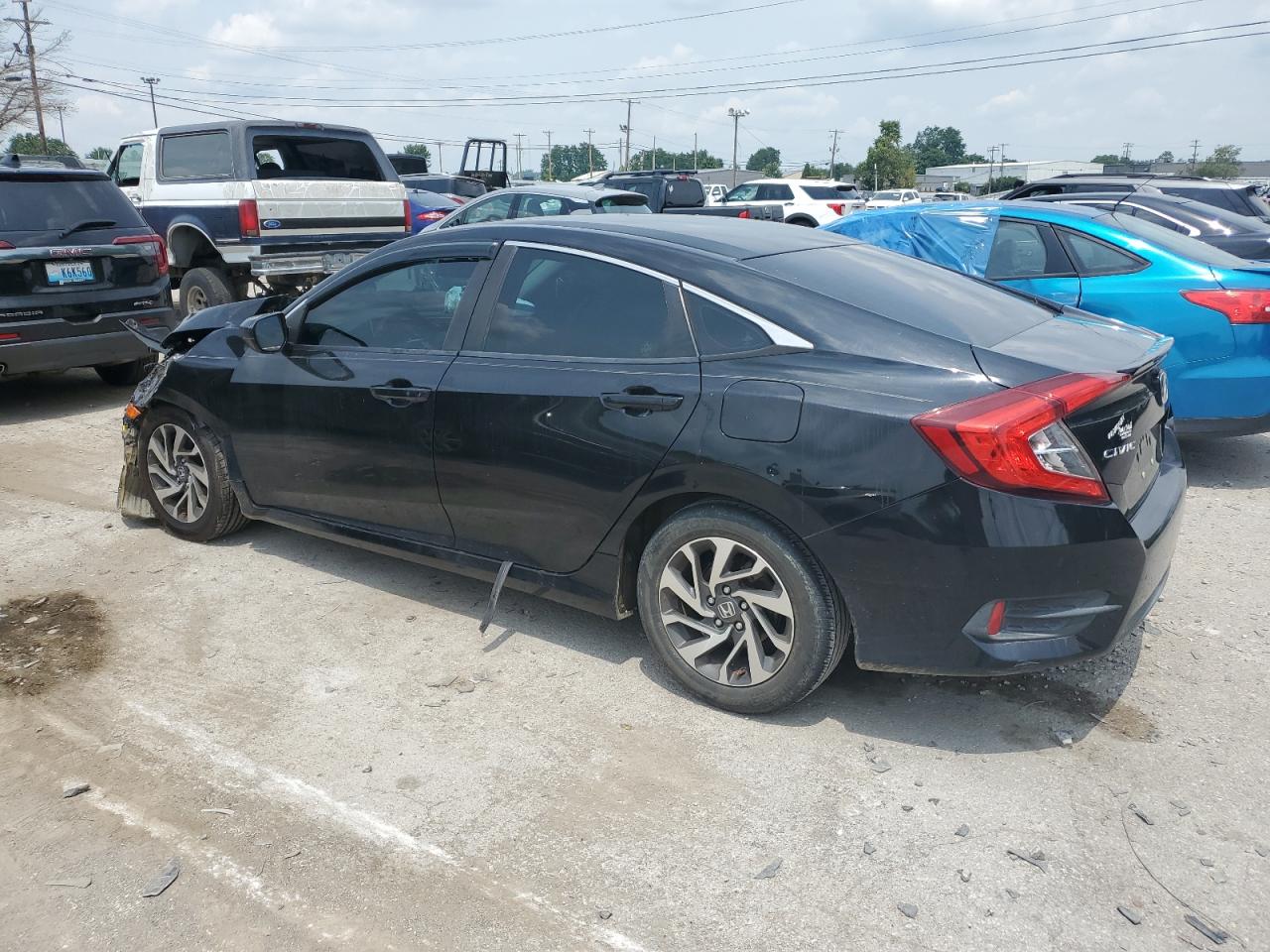 Lot #2828633152 2016 HONDA CIVIC EX