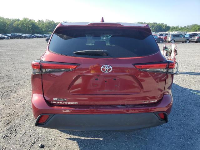 VIN 5TDHZRBH0LS509555 2020 Toyota Highlander, Xle no.6