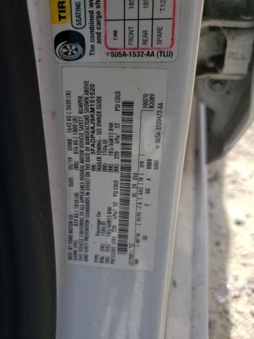 2019 FORD FIESTA S - 3FADP4AJ9KM151520