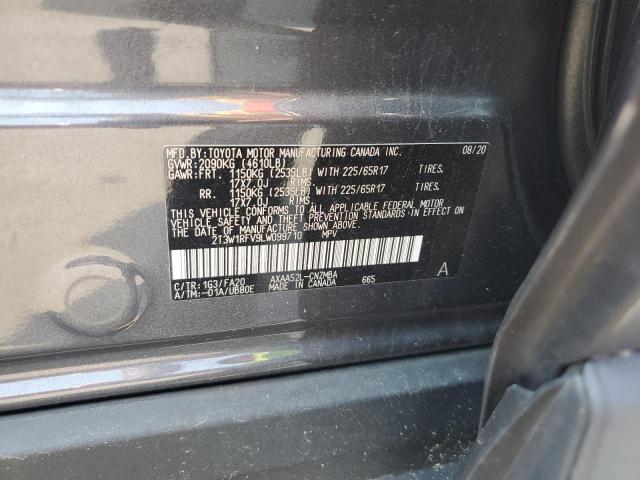 2020 TOYOTA RAV4 XLE - 2T3W1RFV9LW099710