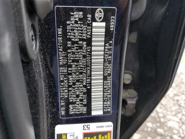 VIN 4T1BZ1HK6JU007745 2018 Toyota Camry, Xse no.12