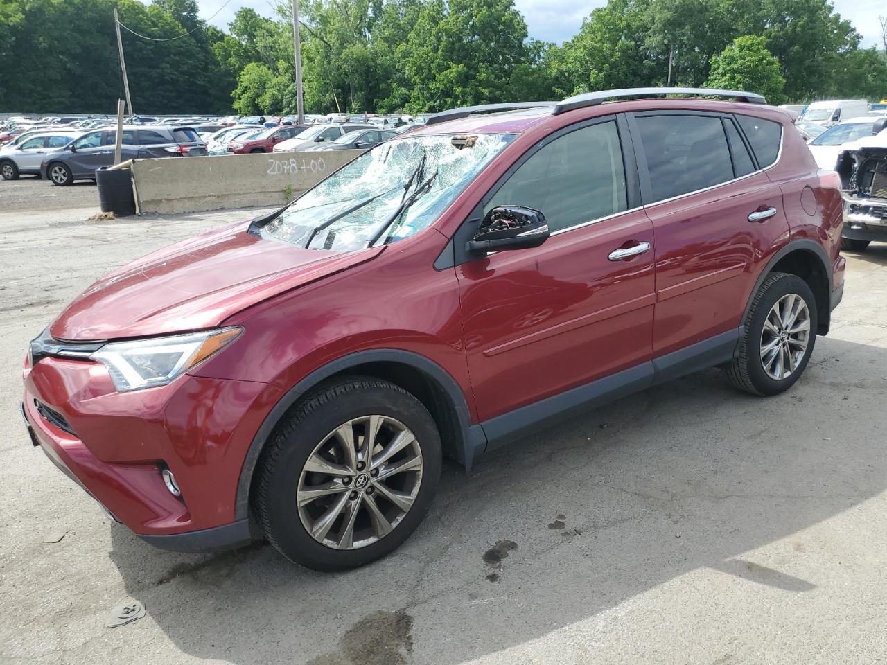 2018 Toyota Rav4 Limited vin: JTMDFREV9JD236052