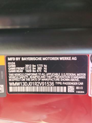 2024 MINI COOPER SE WMW13DJ01R2V91536