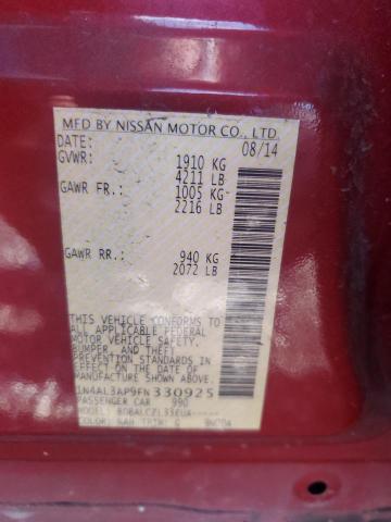 2015 NISSAN ALTIMA - 1N4AL3AP9FN330925
