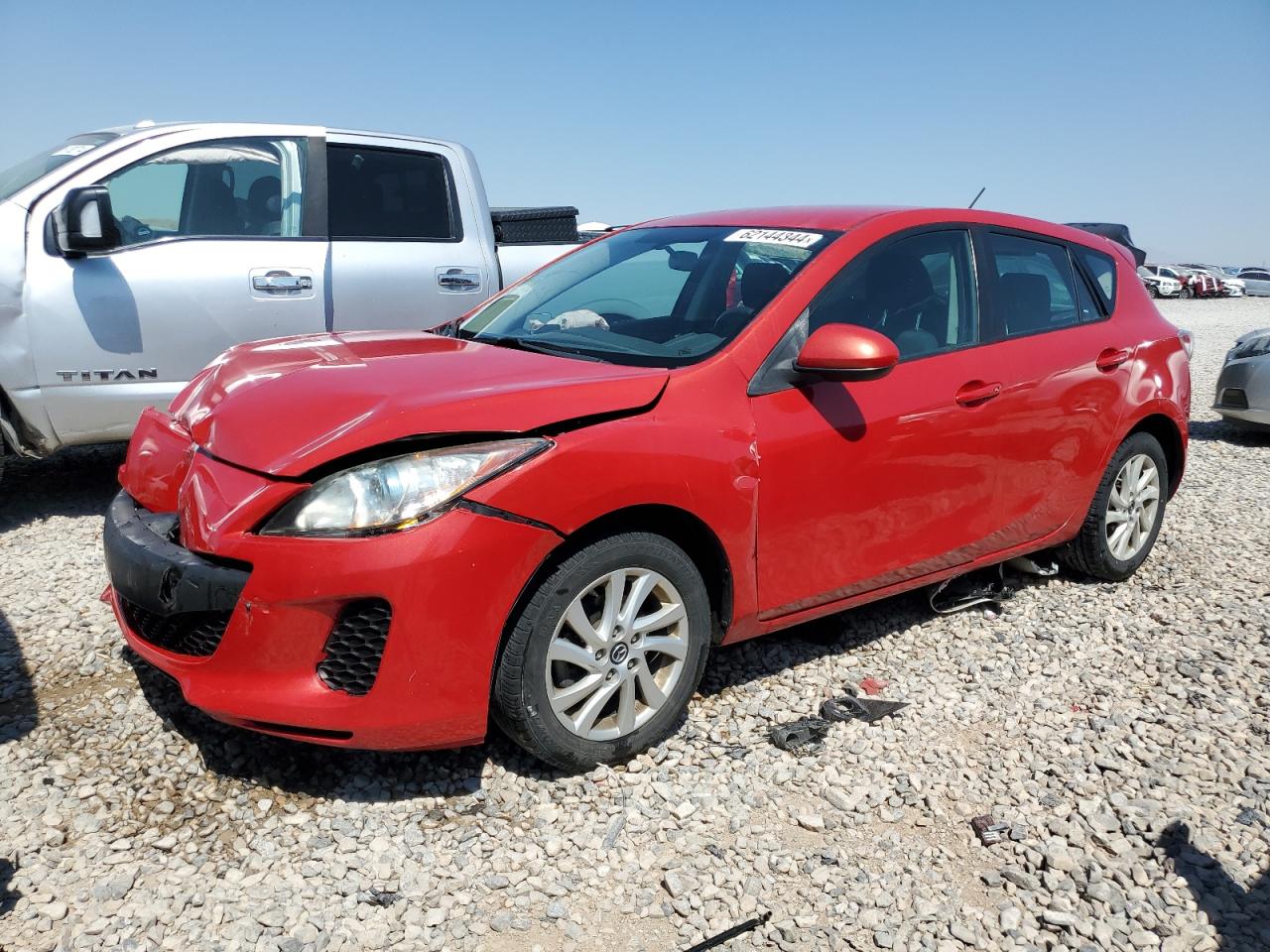 2013 Mazda 3 I vin: JM1BL1L70D1820366