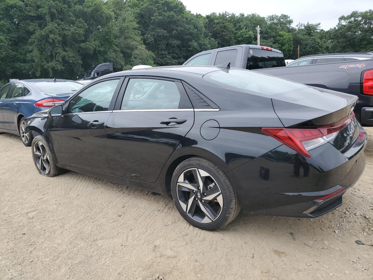 HYUNDAI ELANTRA LI 2023 black  hybrid engine KMHLN4AJ4PU081127 photo #3