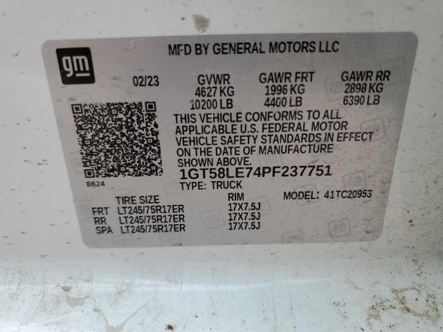 2023 GMC SIERRA C25 - 1GT58LE74PF237751