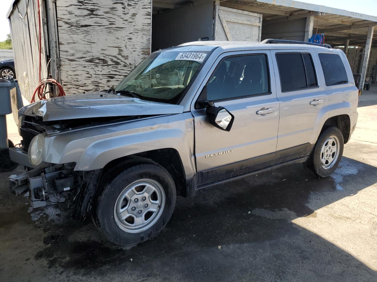 2017 Jeep Patriot Sport vin: 1C4NJPBA8HD140500