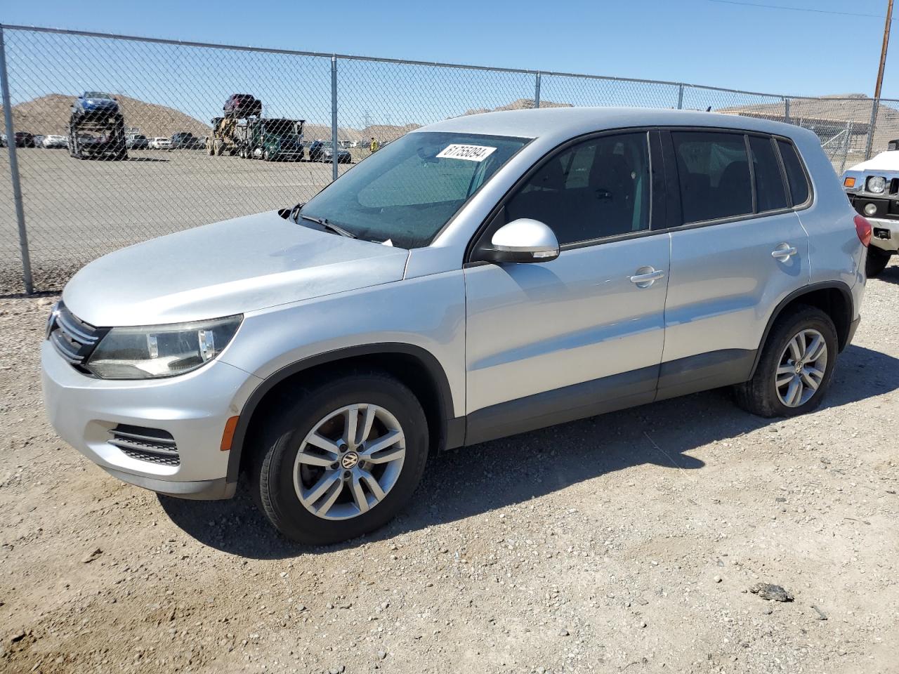 2012 Volkswagen Tiguan S vin: WVGAV7AX6CW522624