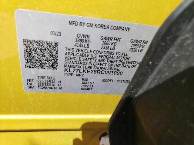 2024 CHEVROLET TRAX ACTIV - KL77LKE28RC001000