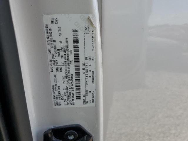 2018 FORD F150 SUPER - 1FTEW1E53JKD29134