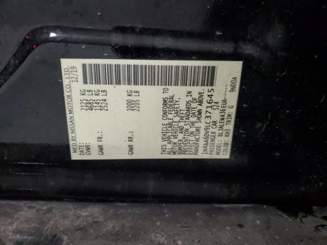 2020 NISSAN MAXIMA SL - 1N4AA6DV9LC371645