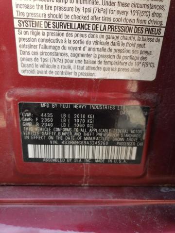 2010 Subaru Legacy 2.5I Premium VIN: 4S3BMBC69A3245260 Lot: 63021364