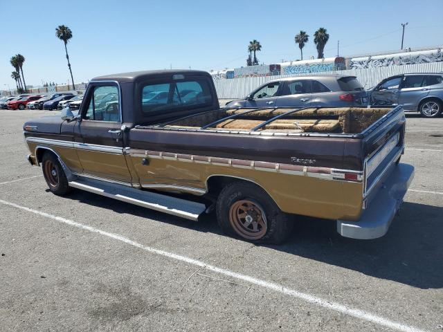 FORD F100 1971 brown   000000F10HRL21287 photo #3