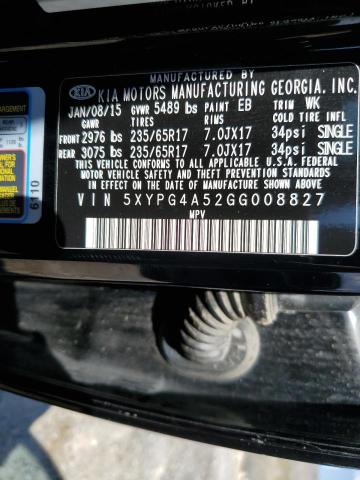 2016 KIA SORENTO LX - 5XYPG4A52GG008827